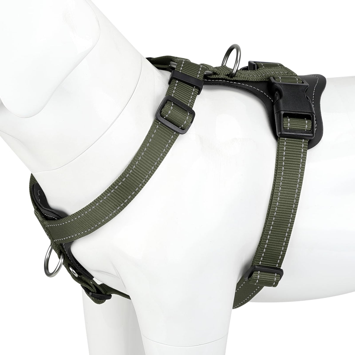 Harnais Plutus Pet, avant anti-trac, utile pour guider le chien pendant l entraînement.