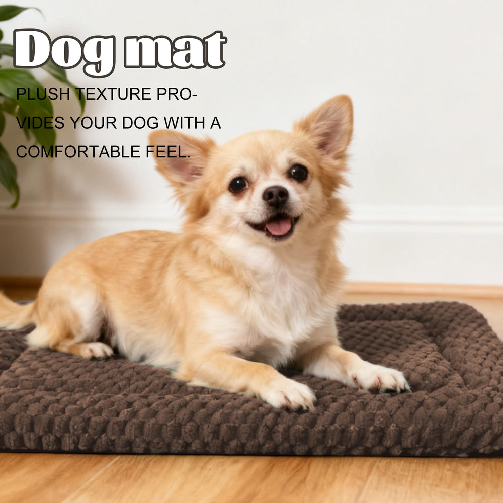 Pobopobo Tapis Caisse Chien Face Toile – surface respirante et adaptée à l’été.