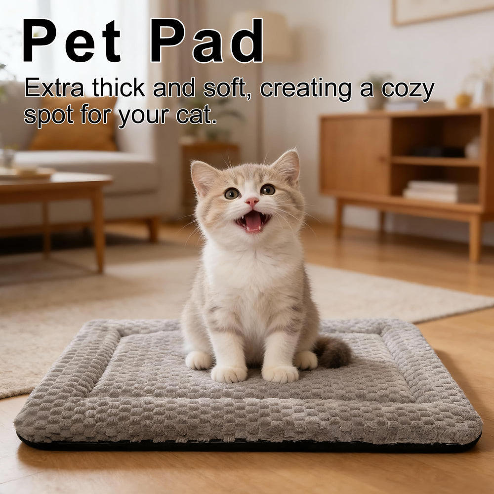 Tapis de cage Pobopobo, côté toile respirante pour la fraîcheur.