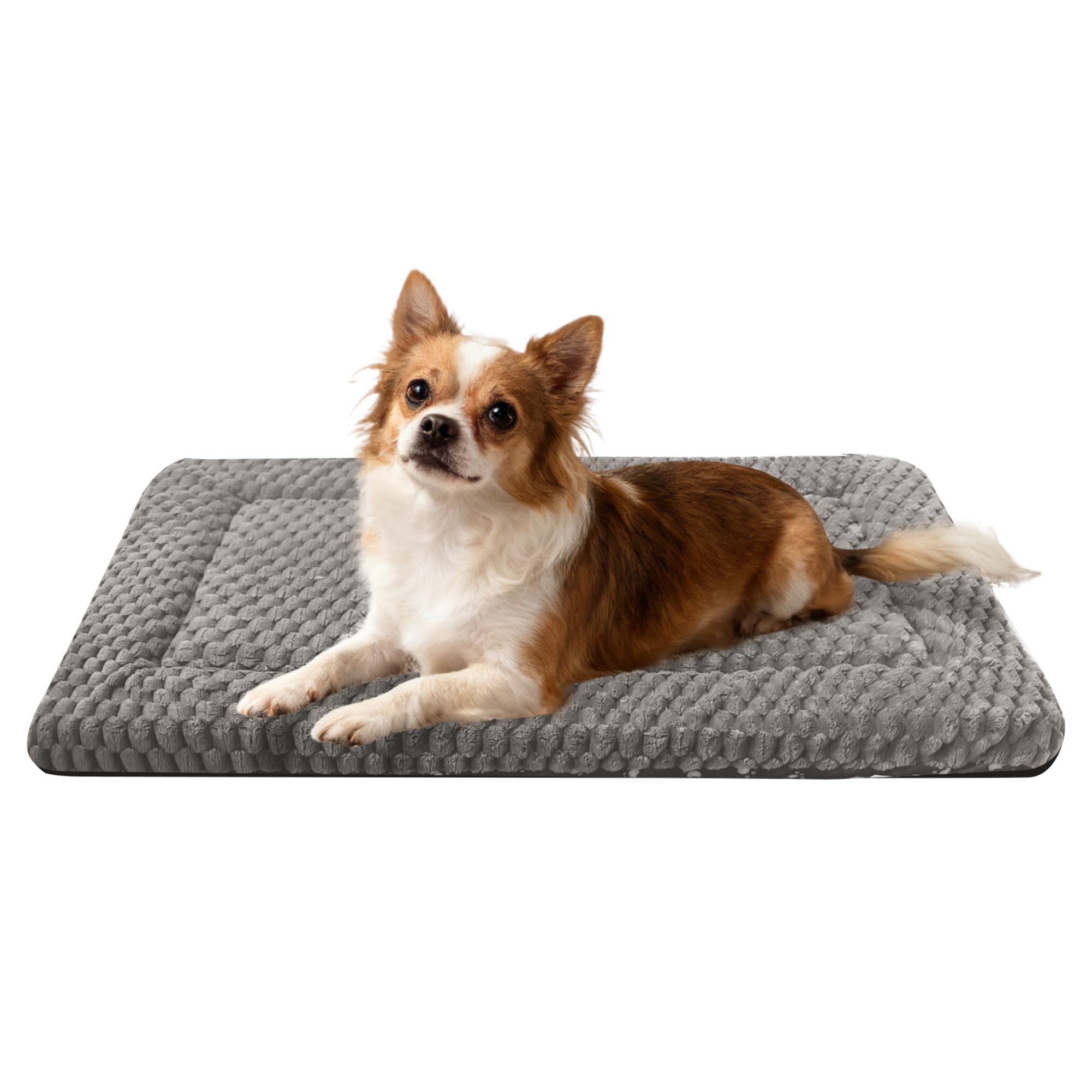 Pobopobo: tapis de cage chien doux et durable, confort quotidien.