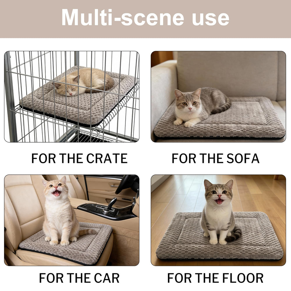 Tapis de cage Pobopobo, lavable en machine pour entretien facile.