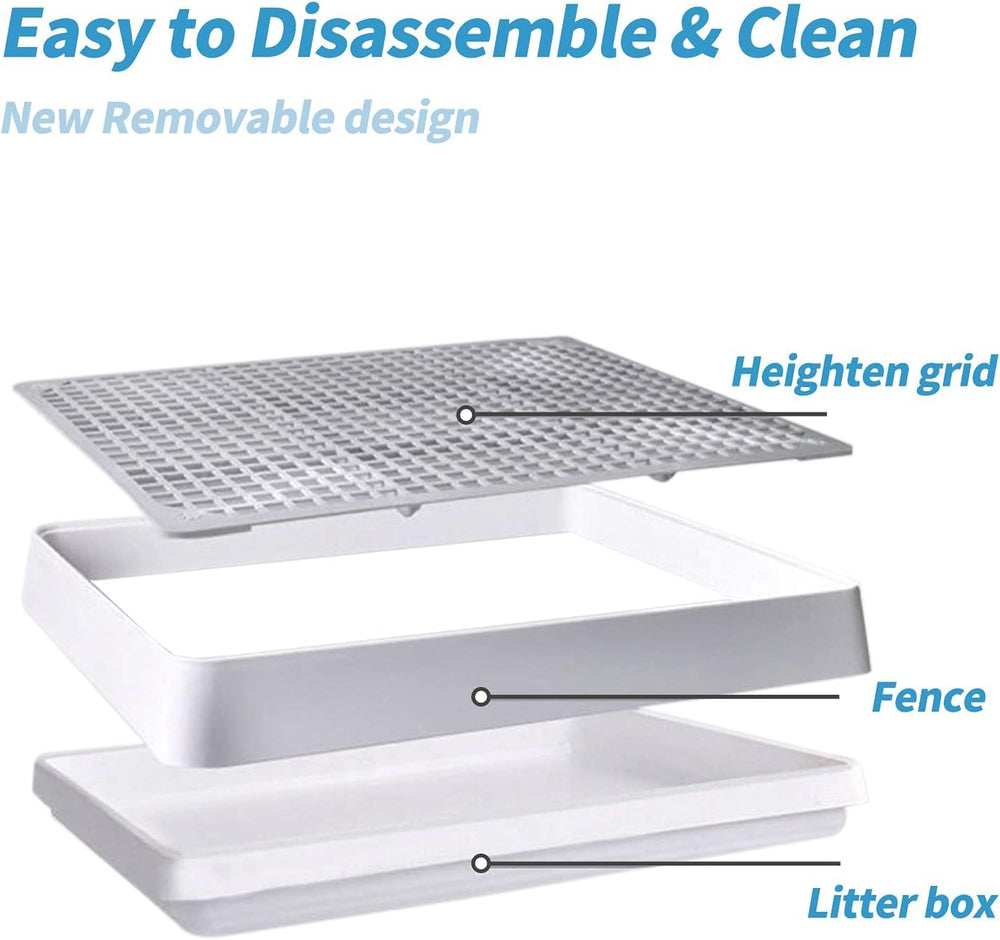 PODOO bac-litiere base-dechets collecte les déchets dans le fond.