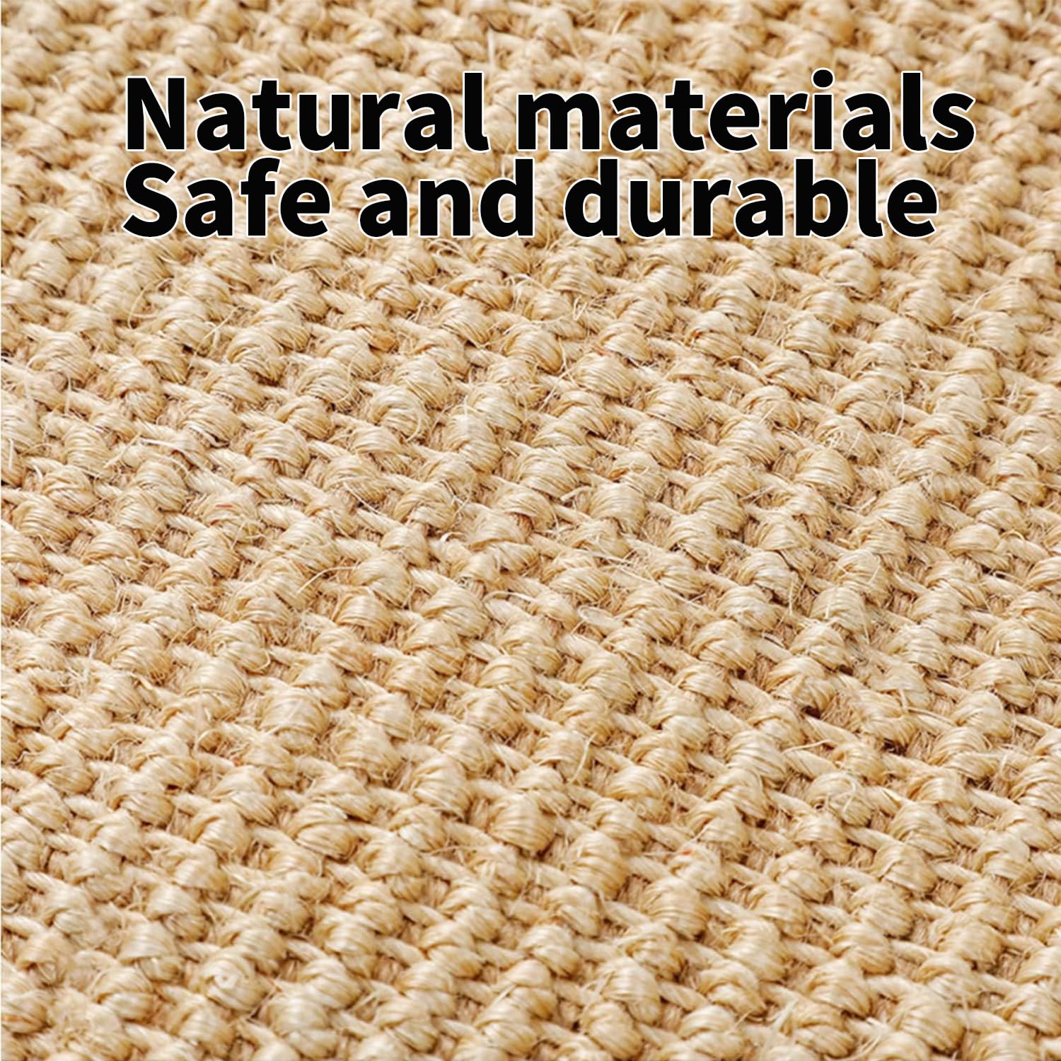 PODOO tapis d’exploration et d’alimentation en sisal pour lapins et cobayes