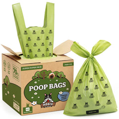 Pogi’s sacs-poubelle pour chien avec poignées, 900 unités, pratique en promenade