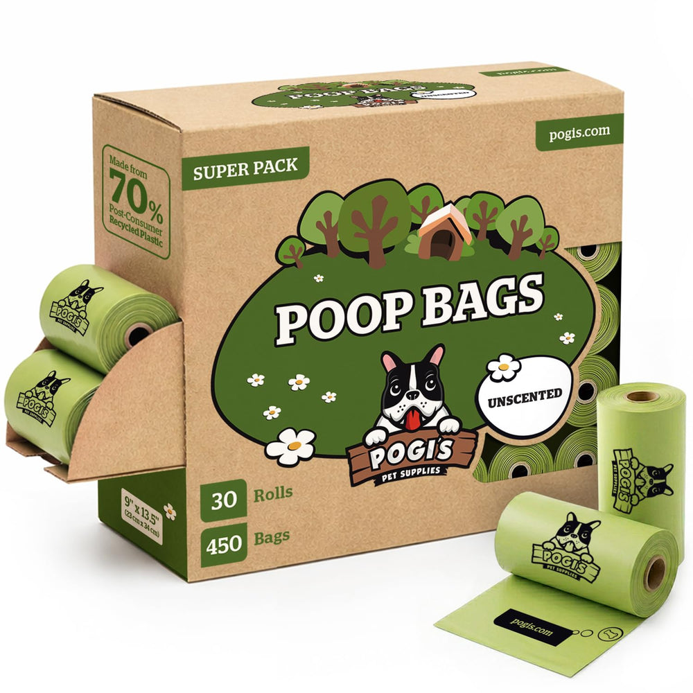 Sacs Pogi’s ultra épais et anti-fuite pour les promenades.