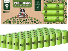 Pogi's sacs compostables pour crottes – rouleaux pratiques et résistants pour les balades.