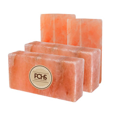 POHS bloc de sel rose pour animaux, facilite l'apport minéral quotidien.