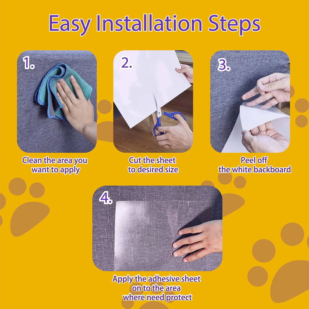 Protection des portes et murs avec Polamg, adhésif durable.