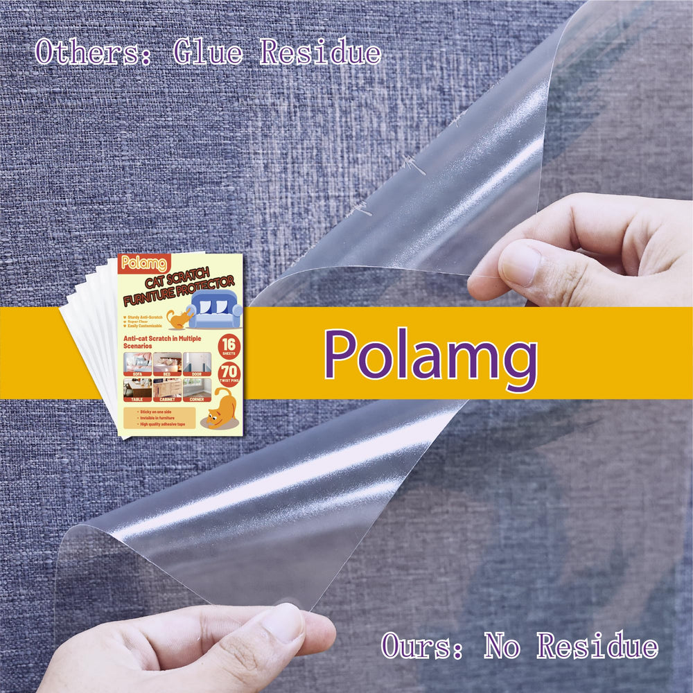 Polamg dispositif adhésif, facile à poser sur canapé, sans odeur.