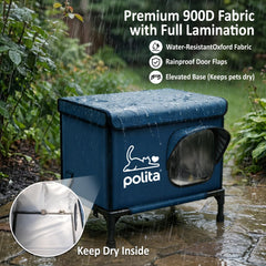 Polita Systeme securite anti-predateur: porte d'echappement et protection efficaces.