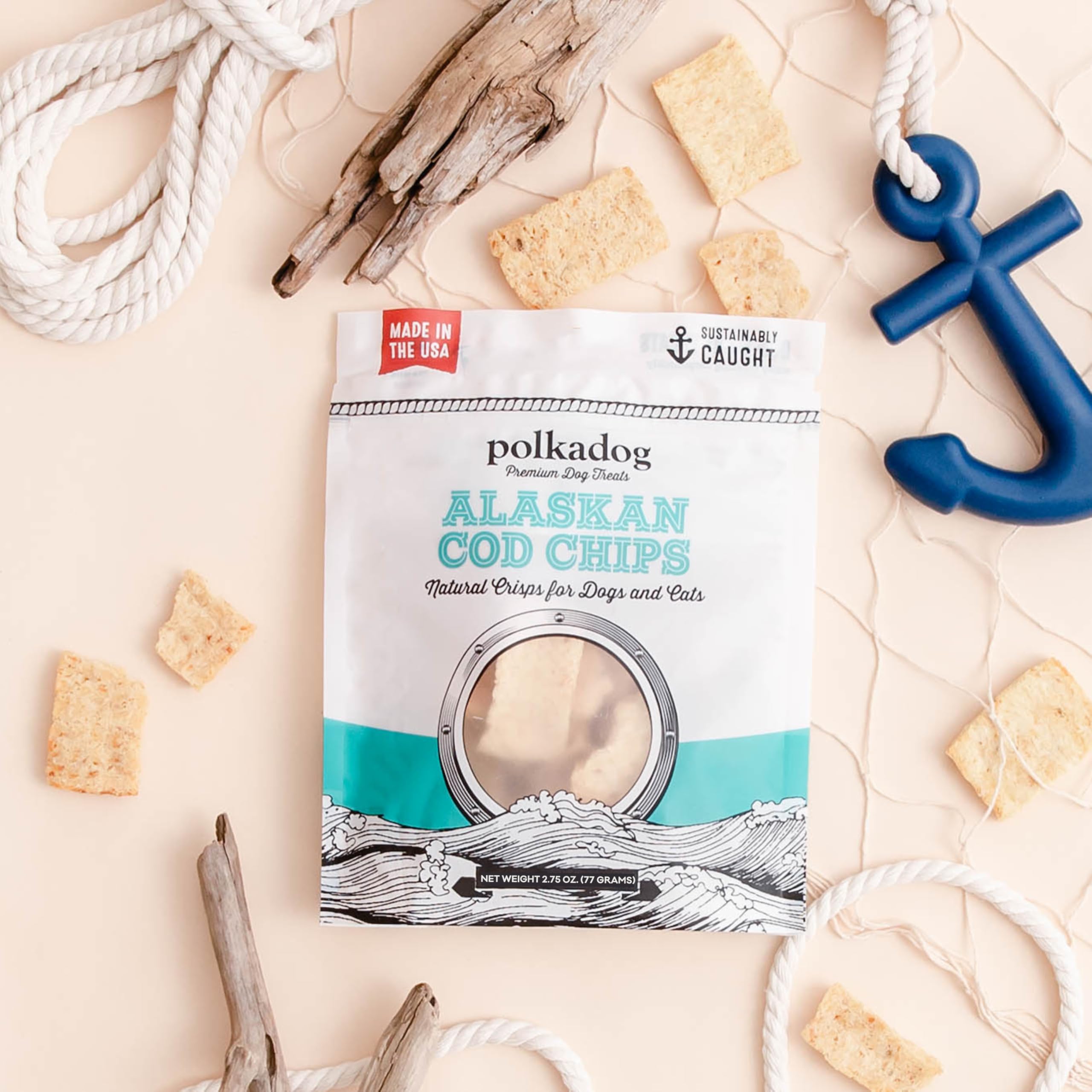 Polkadog arôme marin poisson, expérience aromatique pour chien.