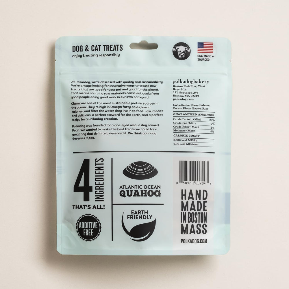 Polkadog – produit artisanal, fabrication locale aux États‑Unis.