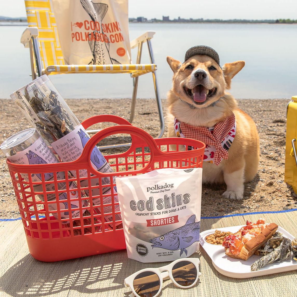 Polkadog Peaux de Morue pour Chiens — convient à tous les chiens et facilite la digestion.