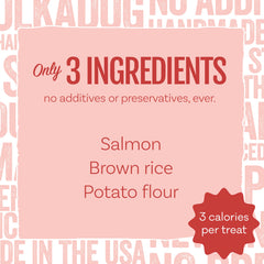 Polkadog Saumon sans-additifs, option naturelle pour friandises quotidiennes