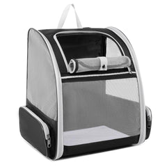 Pollason sac-dos chat-chien, vue avant, transport sécurisé pour sorties quotidiennes.