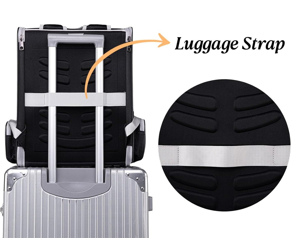 Pollason sac-dos, tapis amovible et lavable pour espace propre.