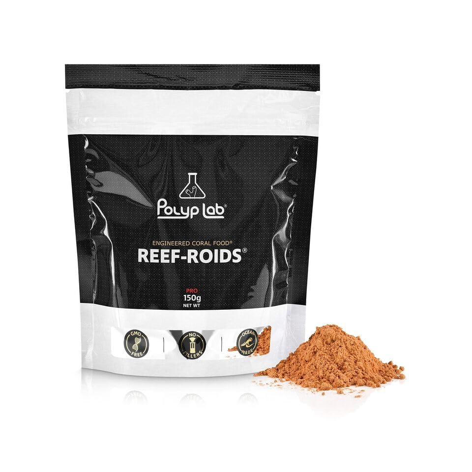 Reef-Roids, plancton marin naturel, nourrit les coraux et stimule l'éclat.