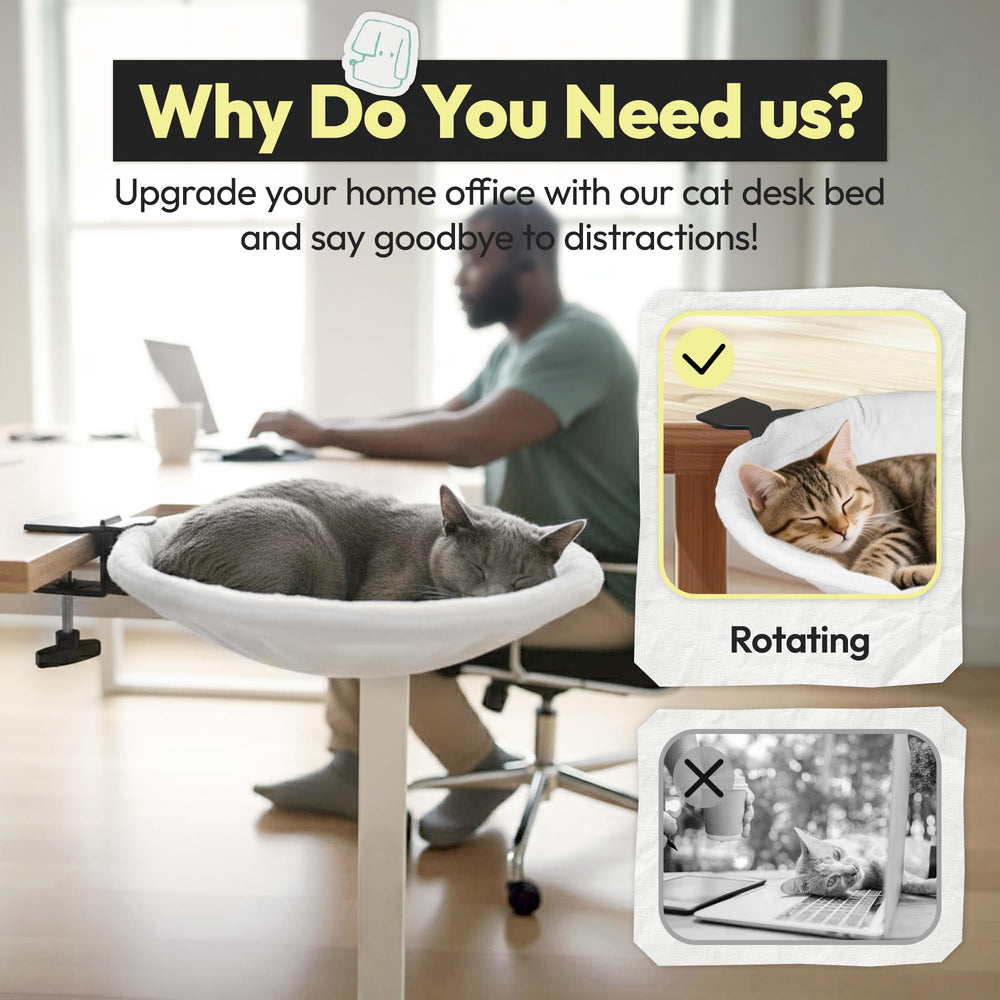 POMESEA Hamac Chat Matelas lavable en machine