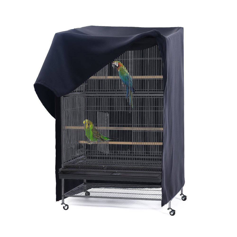 Housse PONY DANCE pour cage noire 35L-25W-47H, occultante et adaptée
