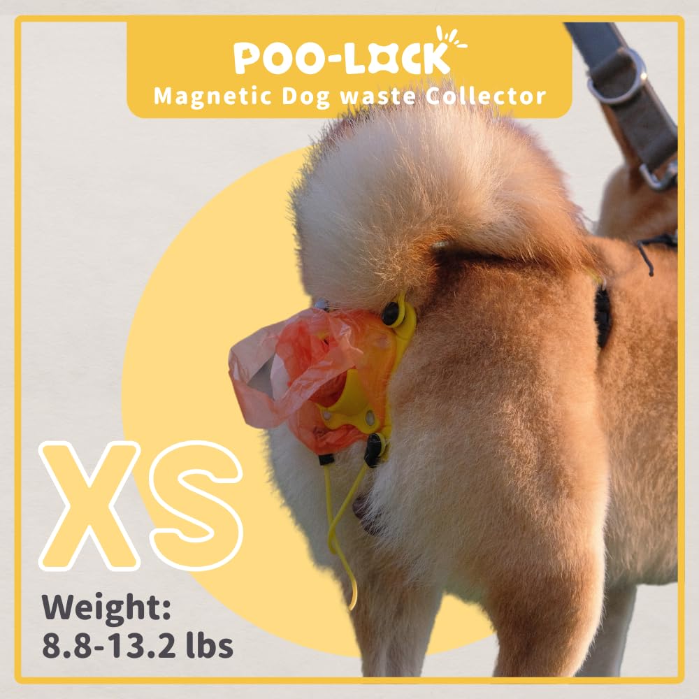 POO-LOCK attache douce et sécurisée pour chien.