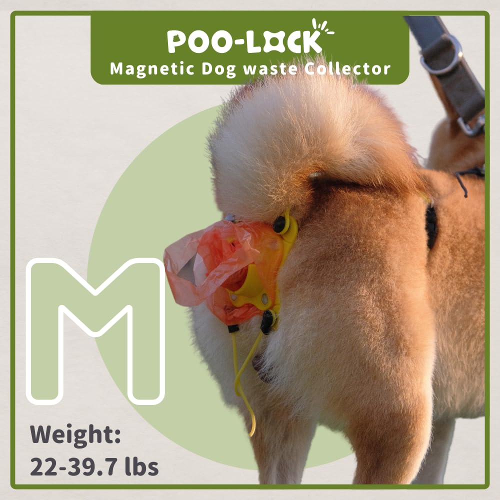 Poo-Lock sangle en TPR silicone douce, confort lors des jeux et balades.