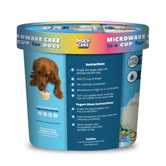 Pooch Cake Express préparation rapide avec eau: dessert chien prêt en quelques instants