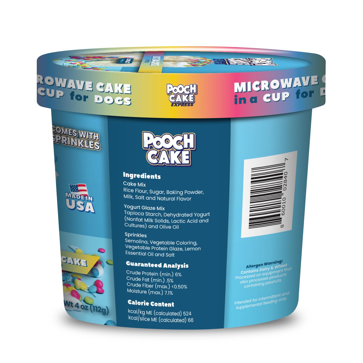 Pooch Cake Express gâteau micro-ondes en 2 minutes pour fête canine