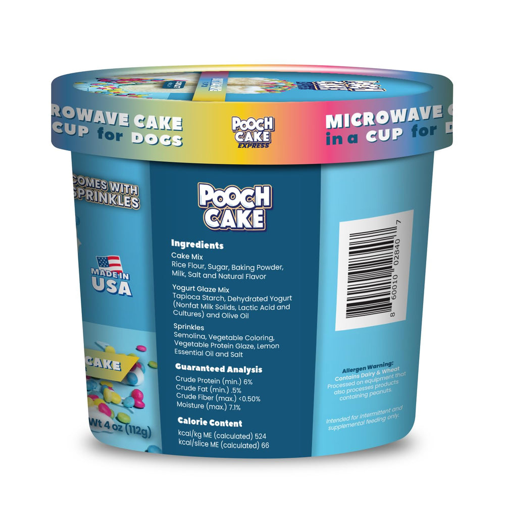 Pooch Cake Express gâteau micro-ondes en 2 minutes pour fête canine