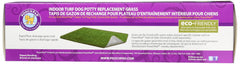 Gazon artificiel PoochPad pour extérieur, facile à nettoyer et résistant.