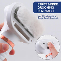 POPET brosse lissage-poil: laisse un pelage lisse et soyeux.