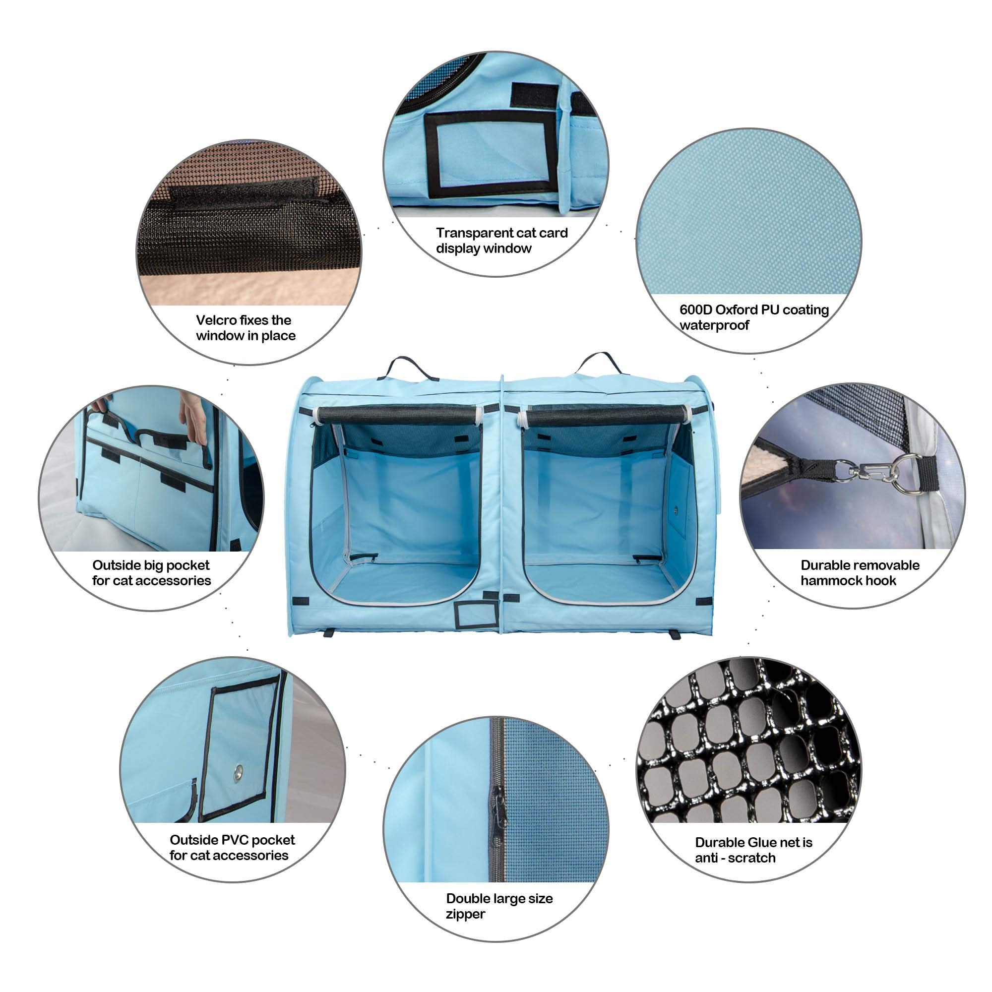 Porayhut Mispace: sac de transport inclus pour voyage facile