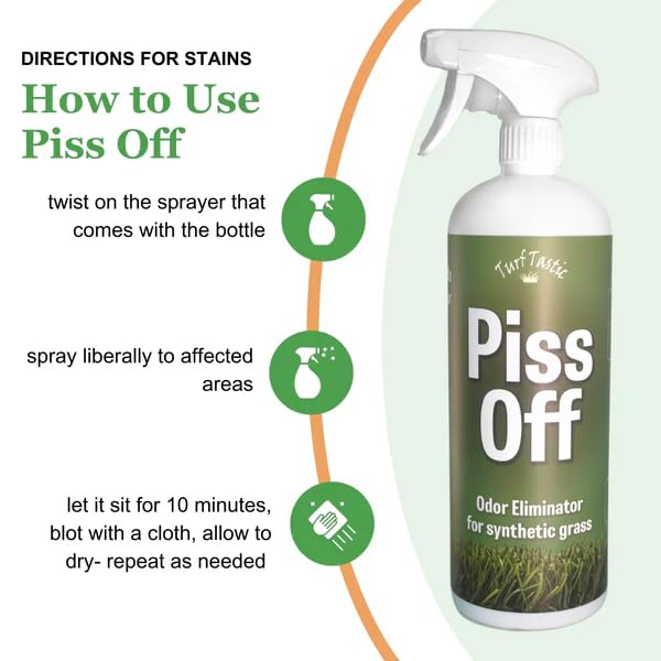 Porch Potty utilisation rapide pour réduire l’odeur d’urine sur la pelouse.