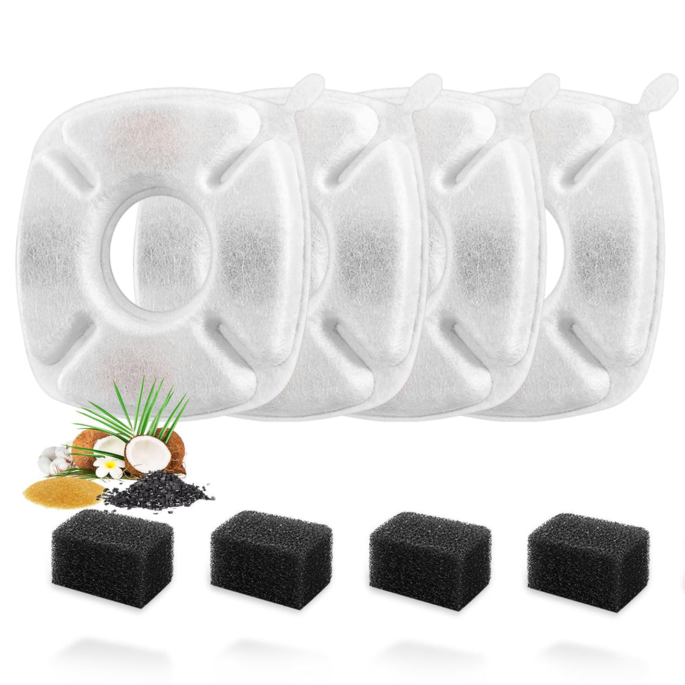 Filtre Porens pour fontaine chat — ensemble de 8 pièces pour eau plus propre