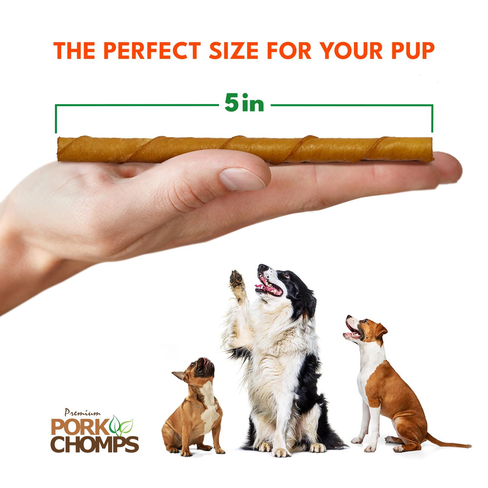 Pork Chomps chien heureux, choix sain et enrichissant