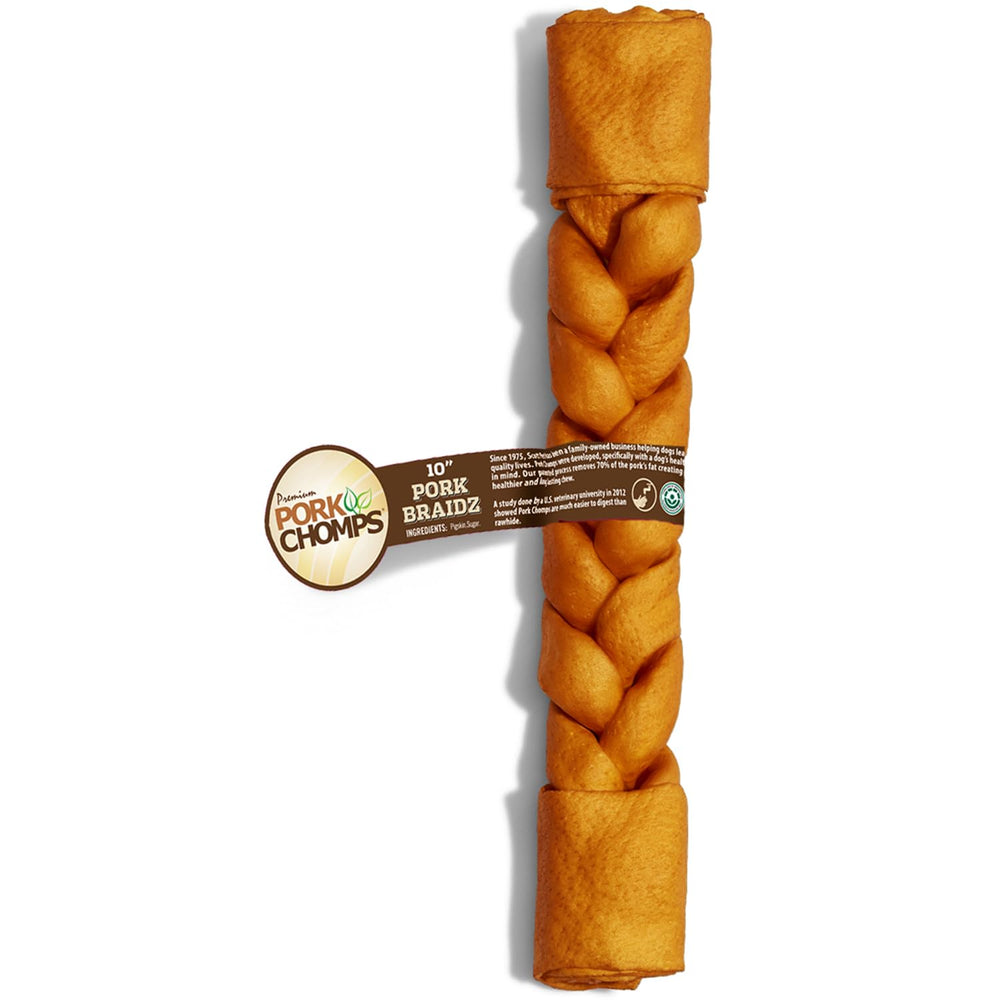 Pork Chomps: engagement envers des friandises saines pour chiens.