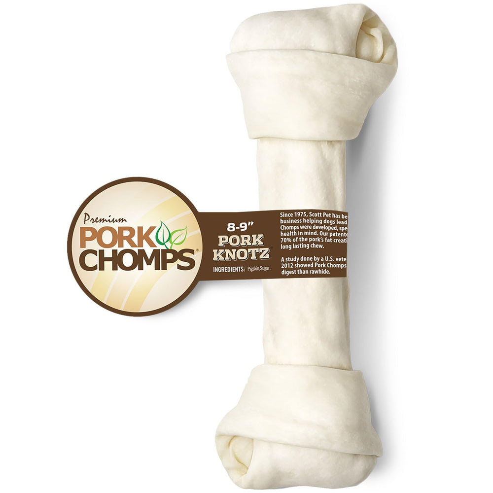 Pork Chomps - moments de mastication durables pour votre chien.