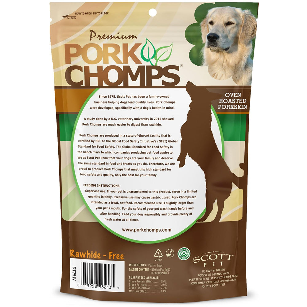 Pork Chomps récompense quotidienne, idéal pour entraînement et enrichment