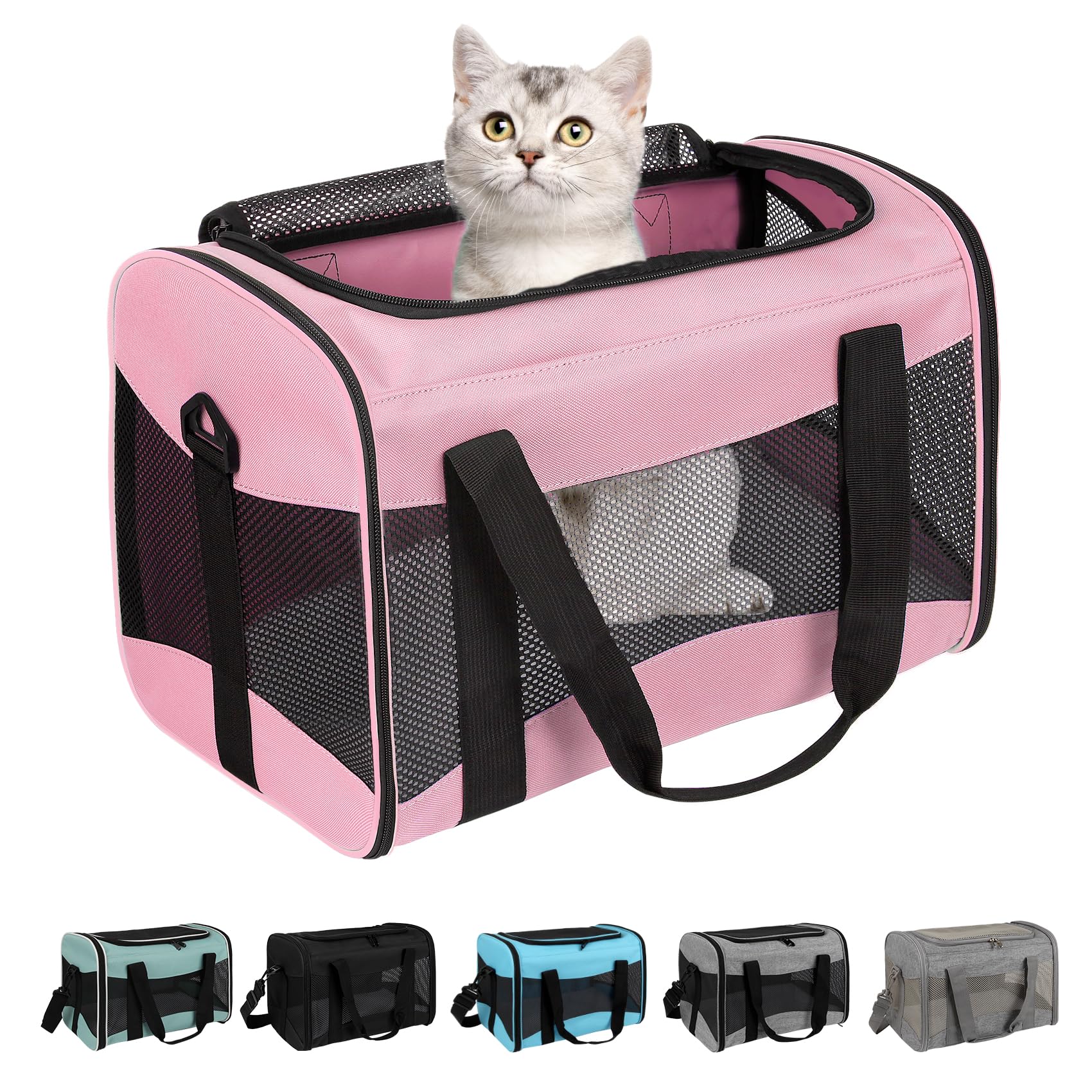 Top Tasta porte-chat design avion approuvé pour voyager en toute sécurité.