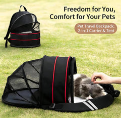 Porte-chien sac a dos mesh respirant pour ventilation efficace