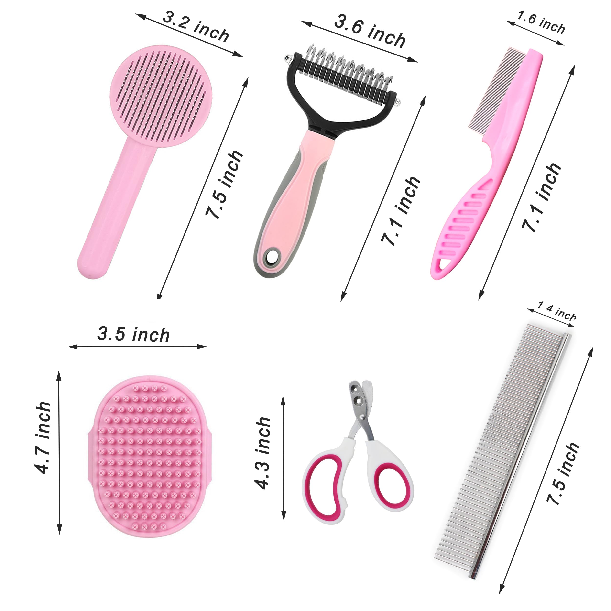 POSAPET Sac rangement chat – kit organisé pour sessions propres