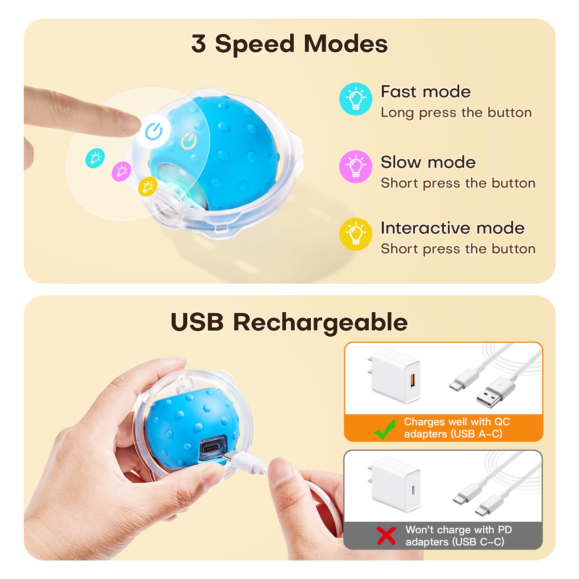 Potaroma recharge USB pour des sessions de jeu continues