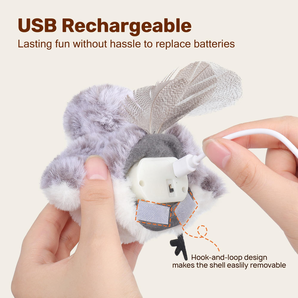 Potaroma peluche douce, compagnon câlin et ludique.