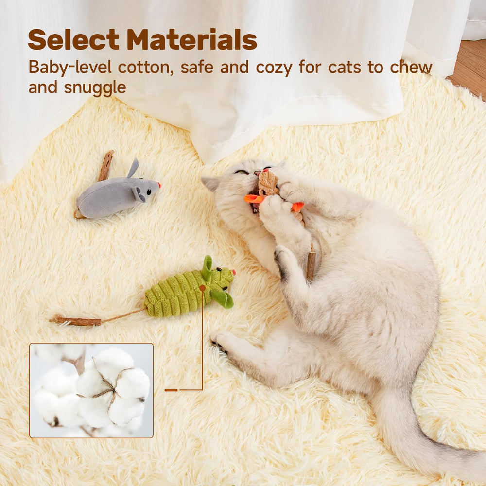 Potaroma ensemble de 3 jouets pour chat, cadeau parfait pour les félins.