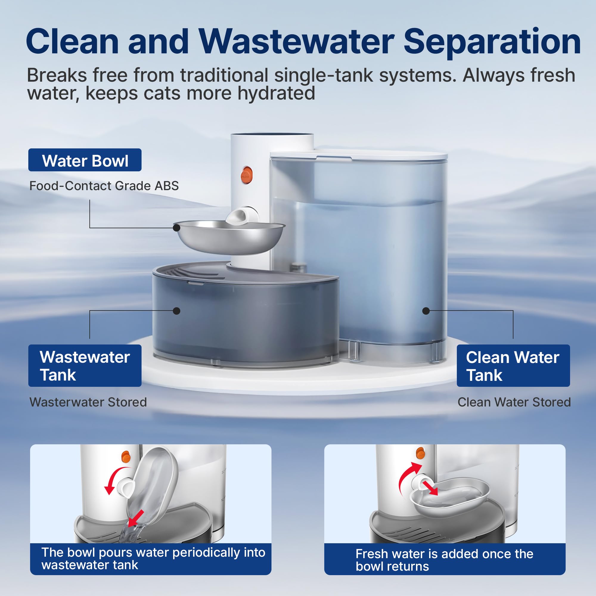 Potaroma fonctionnement quasi silencieux, boire sans distraction dans le salon.