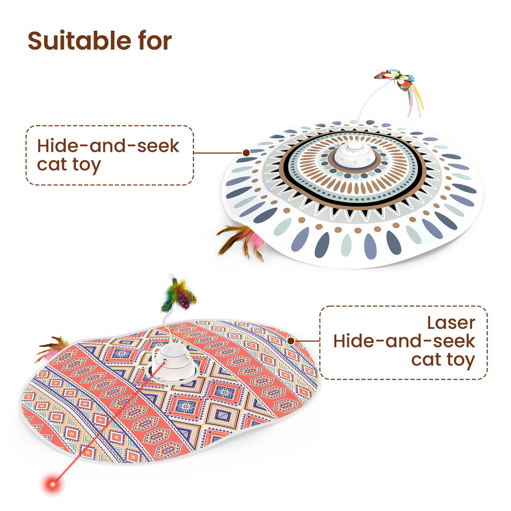 Potaroma Hide and Seek avec tassel lapin, expérience de jeu captivante.