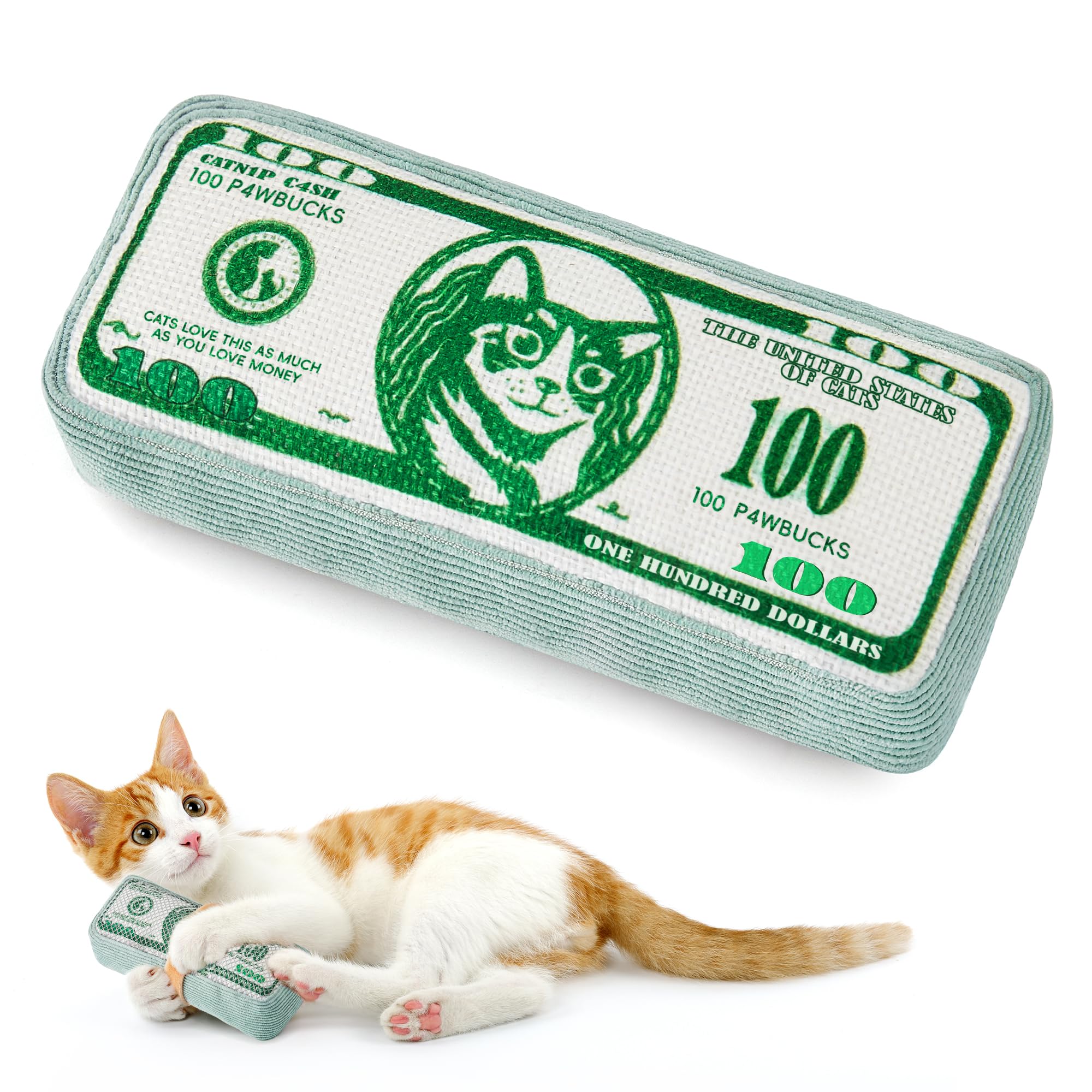 Potaroma Jouet Chat Catnip Crinkle – stimule le jeu et l attention