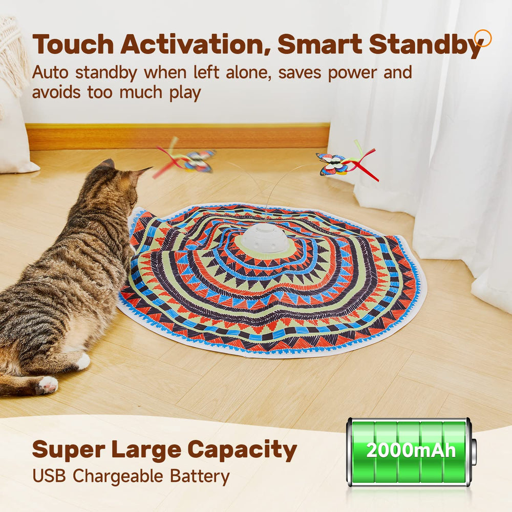 Potaroma: exercice intérieur parfait pour chats de tous âges.