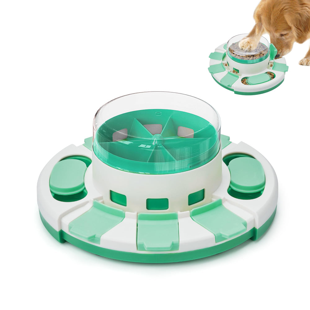 Potaroma jouet puzzle chien niveaux 2, stimule l esprit et recompense par friandises.