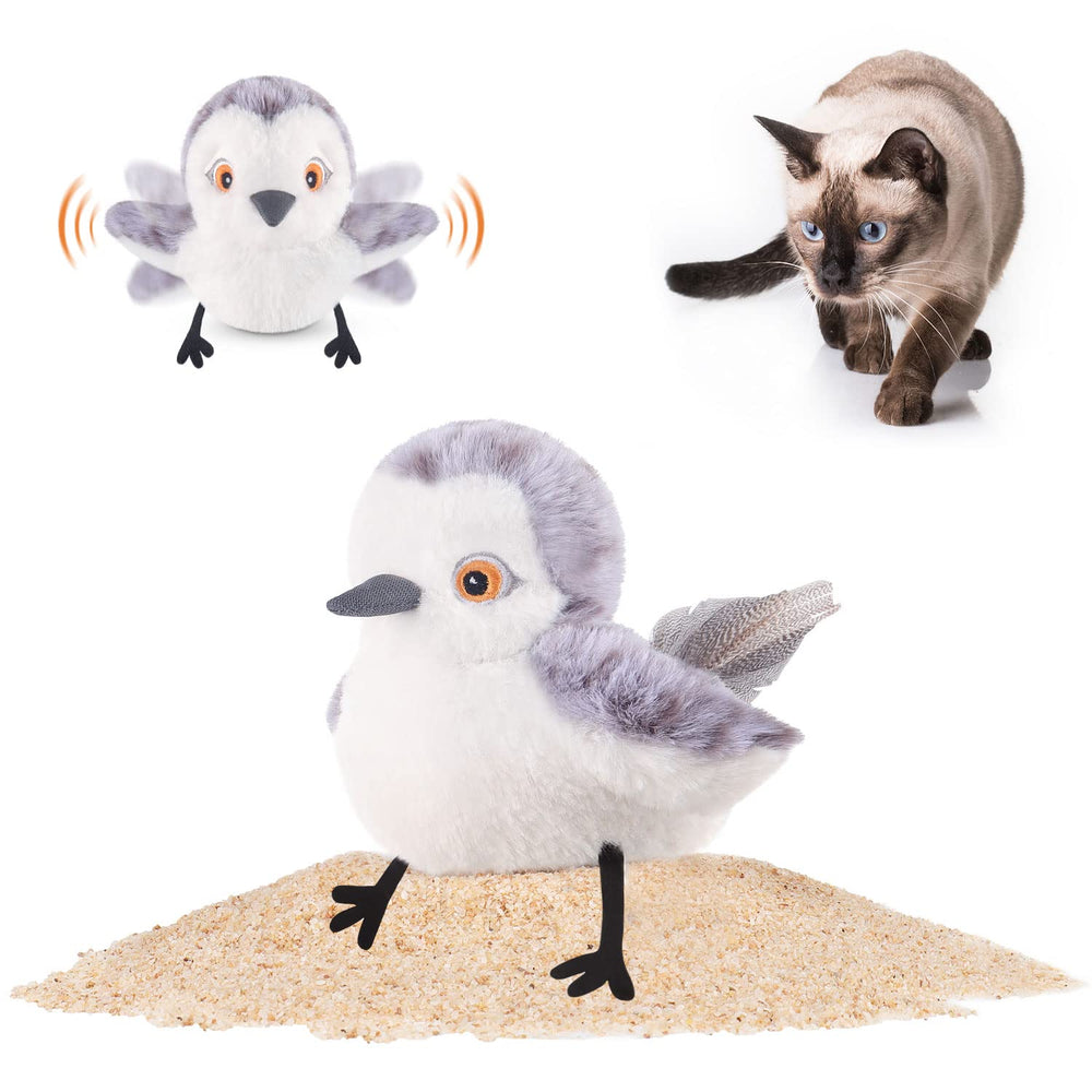 Potaroma Oiseau battant en peluche douce pour sessions de jeu