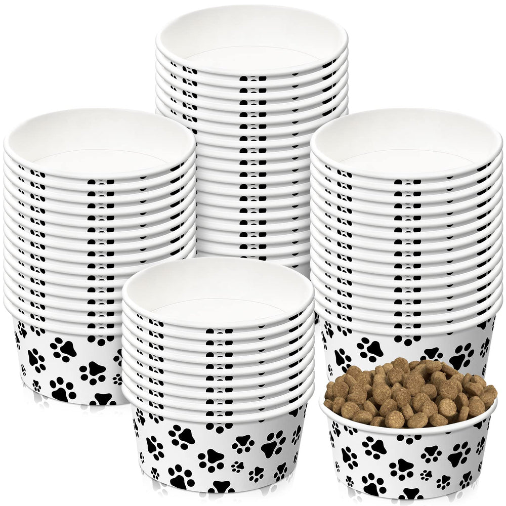 Potchen bols jetables avec motif cœur, pratique pour repas en déplacement